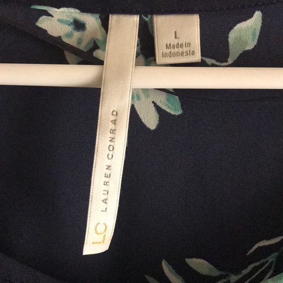 Lauren Conrad sheer blouse - Picture 2 of 2